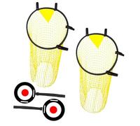 Aymzbd But de Football pour Enfants 4 Pièces, Cible et Filet D'entraînement, Accessoires Portables, Sangle Facile à Attacher, pour Débutants et Avancés,