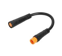 Aymzbd Câble D'extension, Fiche étanche à 3 Broches, Prise, Fiche, Fil en Caoutchouc Flexible et, Adapté Aux Projets de Bricolage avec des Appare, Femelle Mâle