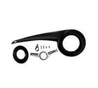 Aymzbd Carter de Chaîne, Carter de Chaîne de Vélo de Loisir, Boîtier 38T-40T, Installation Facile, Protection du Pédalier et, Noir