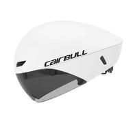 Aymzbd Casque de Vélo Confortable avec Réglable et Absorption des Chocs, équipé de Lunettes pour Le Vélo, Le Snowboard et Le Triathlon, Blanc