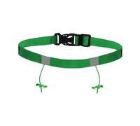 Aymzbd Ceinture Porte-dossard Réglable, Légère, avec Support pour Dossard, Polyvalente, Facile à Installer, Convient Aux Femmes et Aux Hommes, Vert