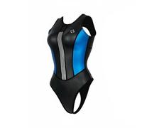 Aymzbd Combinaison apnée, 2mm, Flexi-Skin, étanche, pour Duo, Noir Bleu, XS