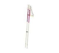 Aymzbd Ensemble de 2 Bâtons de Randonnée, Bâtons de Ski, Bâtons d'escalade en Aluminium avec Poignées Confortables et Clips de Fixation pour Le Ski, 90cm, Blanc