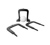 Aymzbd Ensemble de 3 Cibles de Putting pour L'entraînement Au Putting, avec Pieds Détachables et Cible pour Putter, 2 socles