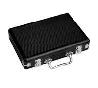 Aymzbd Étui à puces, conteneur de stockage, porte-jetons de Casino robuste avec Protection de verrouillage, support organisateur de puces Portable, boîte de