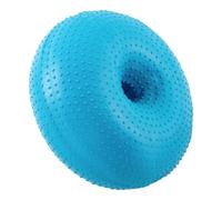 Aymzbd Fitness Ball Pilates Ball Gymnastique PVC Renforcé Soutien Entraînement Stabilité Surface Douce Convient Entraînement Maison Développement Muscul, Bleu