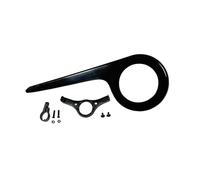 Aymzbd Garde-chaîne de Vélo, Installation Facile, Pièce de Rechange Légère, Couvercle de Garde-chaîne de Vélo pour Les Sports de Camping, avec La Queue Fixe