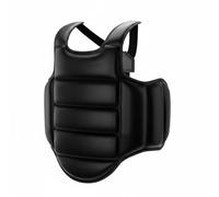 Aymzbd Garde Poitrine Arts Martiaux Taekwondo Protection Polyvalente Rembourrage Doublure Polyester Confort Utilisé pour Adultes Enfants Entraînement , Noir Et Blanc , L Taille 160-175CM