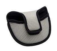 Aymzbd Housse Légère pour Maillet de Golf, Couvre-Club, en Nylon Mesh Facile à Utiliser, équipement de Golf pour Femmes, Cadeau pour Golfeuses, Sport, Grise