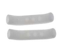 Aymzbd Housses Universelles pour Leviers de Frein, Poignées de Guidon, 6 Couleurs, Blanc, comme décrit