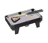 Aymzbd Kids Table Tabletop Games 2 Indices 16 Balls Billiars Game Table Pool Toys For Home Players Travele Family Indoor