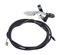 Aymzbd Levier de Réglage de Tige de Selle pour VTT, Commande à Distance, Tige de Selle Réglable, Accessoire de Guidon, Alliage D'aluminium Léger, Mèche