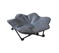 Aymzbd Lit Pliable pour Chien, Coussin surélevé, Nid Portable pour, Chaise Imperméable pour Animaux de Compagnie en Tissu Oxford, Mobilier pour Animaux, Gray L