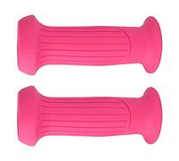 Aymzbd Lot de 2 Poignées de Guidon pour Vélo Enfant, Housses de Protection Antichoc pour Guidon de Vélo Cruiser, Vélo de Route, Tricycle, Rose