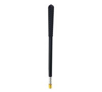 Aymzbd Manche Filet de Pêche Télescopique Compact avec Poignée en Acier Inoxydable Rétractable Convenable pour Aquarium Étang 42cm