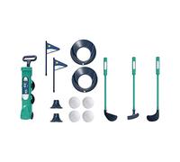 Aymzbd Mini Putter Ludique et Interactif, Idéal pour S'entraîner Au Golf et S'épanouir dans Un Jardin Ou à L'intérieur comme à L'extérieur. C, Vert