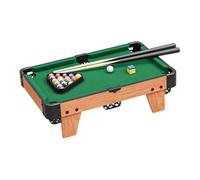 Aymzbd Mini-table de Billard pour Enfants Table de Jeu de Petits Billards En Bois 2 Repères à Craie Jeux de Table pour Le Rangement Facile de La Famille Inté