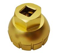 Aymzbd Outil D'extraction de Boîtier de Pédalier en Aluminium pour Vélo, Extracteur BSA30 à 12 Encoches, 46 Mm, d'or, 46mm