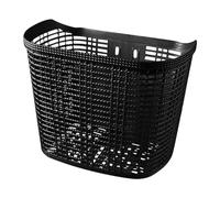 Aymzbd Panier Avant pour Vélo, Cage de Transport pour Chien, Rangement pour Bagages, Sacoche pour Faire Les Courses, Les Randonnées à Vélo et Les, L Black