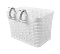 Aymzbd Panier pour Enfant, Porte-vélo pour Chien, Organiseur de Petites Pièces, Panier à Bagages pour L'équitation, Le Vélo, Le Vélo D'extérieur, Blanc