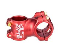 Aymzbd Potence Courte de 31,8 Mm en Alliage D'aluminium pour VTT BMX, Potence de Guidon Longue de 45 Mm, Pièces Détachées pour Vélo, Rouge