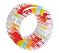 Aymzbd Roue Aquatique Flottante Gonflable pour Piscines, Rouleaux Plats