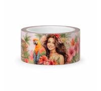 Aymzbd Ru Adhésif Décoratif Tropical, style to 1 | Bordure adhésive claire, Ru décoratif pour carnet, Personnalisation projets, Pour créateurs d'art