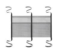 Aymzbd Sac de Rangement pour Bateau, Organisateur de Bateau, 2 Compartiments, Amovible, Poche en Filet Légère, Rangement dans La Cabine du Bateau pour