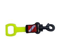 Aymzbd Scuba Porte-Embout de Plongée Support Régulateur Attache Silicone Système Sangle Pivotante Adapté pour Accessoires de Plongée Utilisation BCD, Jaune, 15cm