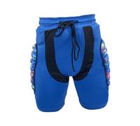 Aymzbd Short de Protection EVA pour Enfants avec Protection des Hanches pour Les Activités de Plein Air, Bleu XS