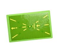 Aymzbd Tapis D'entraînement de Golf, Tapis de Retour D'information, Tapis de Départ, Analyse du Parcours de Swing, Paillettes EVA Antidérapantes, Pou, Fil Jaune