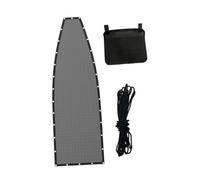 Aymzbd Toile de Remplacement Housse de Rechange pour Chaise Longue Incurvée Fauteuil Suspendu et Hamac Accessoire Confortable avec Corde pour Terrasse Arrièr, Gris Foncé avec Pochette