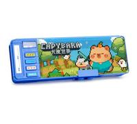 Aymzbd Trousse Crayons Enfant Double, Style to 1 | Surface inscriptible, Trousse à crayons enfant, Préparation s leçons, Pour enfants primaire
