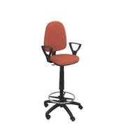 Piqueras y Crespo T04CP - Tabouret Ergonomique, réglable en Hauteur avec Repose-Pieds Marron