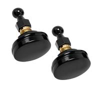 Aynaxcol Lot de 2 grands boutons 51454 avec 2 rondelles et écrous de rechange pour LEER 100XL 100XR 100XQ 180XR 180XR 180XR 180XL