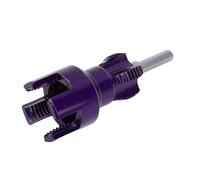 AYNEFY 40Cr Acier Allié Outil de Filetage de Tuyau Coupeur de Filetage Interne Externe pour Tuyau avec Tige Hexagonale pour Perceuse Électrique avec Coupe Précise Double Fonctions