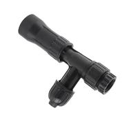 AYNEFY Adaptateur de Robinet pour Changeur d'eau d'Aquarium, Pièces de Rechange en Métal avec 2 Adaptateurs de Buses