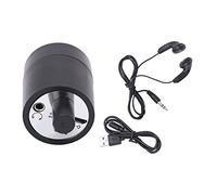 AYNEFY Amplificateur De Son, Appareil D'écoute Mural, Appareil D'écoute Audio Haute Précision Avec Écouteur Pour Test De Fuite De Gaz D'eau, Noir