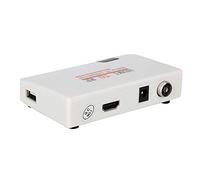 AYNEFY Convertisseur RF HDMI Coaxial Modulateur TV Analogique Adaptateur dEntrée Vidéo Numérique HD Boîtier dÉmetteur Prise en