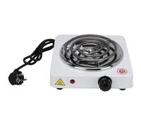 AYNEFY Cuisinière électrique Plaque chauffante pour cuisinière électrique portable mini 1000W domestique blanc (prise UE