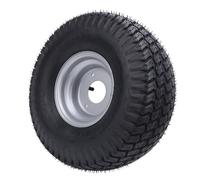 AYNEFY Ensemble Pneu et Roue 15x6.00-6, composé de Caoutchouc Durable, Traction Améliorée pour Tracteurs de Pelouse et Tondeuses de Jardin