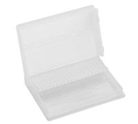 AYNEFY Étui à Nœuds de Forage, Organisateur de Support de Mini-taille avec 20 Emplacements pour les Bits de Forage, Conception Détachable, Transparente pour le Salon de Noux de Bricolage
