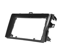 AYNEFY Fascia de Voiture argenté de 9 Pouces, Lunette de Panneau Audio ABS pour 2006 - 2013, Installation Facile avec Un Design élégant