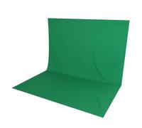 AYNEFY Fond vert Toile de Fond d'Écran Vert en Tissu Non Tissé 1,5 X 2m Fond de Photographie de Studio