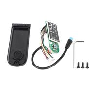 AYNEFY G30 Scooter électrique BT Affichage Numérique Tableau de Bord Panneau Couvercle, PCB en Plastique Silicone, Bouchon étanche, Léger Compact Facile à Installer Démonter,