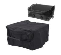 AYNEFY Housse de Plancha de Table, Housse de Transport Légère pour Plancha, Protège-plancha à Plate pour Gril électrique de 22 Pouces avec PVC 600D Noir