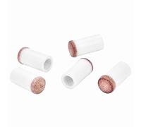 AYNEFY Kit de Remplacement des Conseils de Signature de Billard 10pcs, Pointes de Piscine en Cuir Dur, Performances Améliorées avec Boîte de Rangement pour le Snooker et les Indices de Piscine (11 mm)