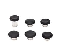 AYNEFY Lot de 6 Joysticks de Rechange en Métal avec Caoutchouc texturé et Acier Inoxydable pour Manette One Series 2 Modèle 1797