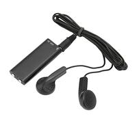 AYNEFY Mini Enregistreur Vocal, Enregistreur de Son Portable en Alliage D'Aluminium Noir avec Enregistrement Activé par la Voix 50DB et Chargement USB, pour Réunions Interviews (Anglais Neutre, Noir