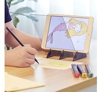 AYNEFY Outil de Croquis de Planche ¨¤ Dessin Optique, Planche de Rail de Projecteur de Dessin Optique Outil de Table de Dessin de Croquis de Bricolage, Support de Tablette de T¨¦l¨¦Phone Portable